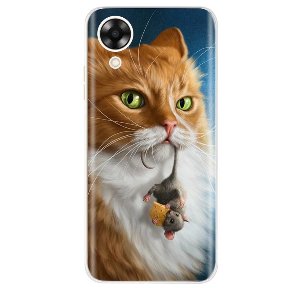 Fashion Pattern Soft Silicone TPU Back Cover Phone Case
