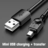 1/2/3M USB 2.0 to Mini USB 5Pin Fast Data Charger Power V3 Cables For MP3 4 Car DVR GPS TV PS3 HDD Mobile Hard Disk Drive box 1