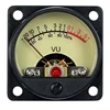 VU Level Meter TR-35 500 VU Meter Panel Mechanical Pointer Type Audio Level Meter White LED 2.8-3.8V 20MA 1