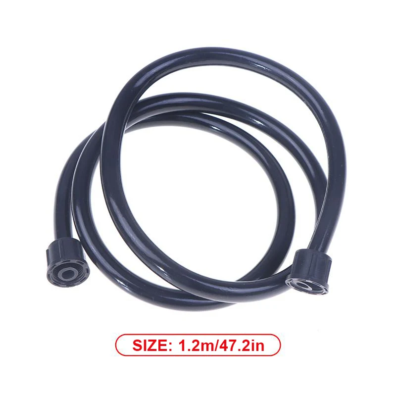 정원용 분무기용 검정색 PVC 교체 호스 ? 물뿌리개 및 식물 분무 노즐(1/4인치 ID)과 호환 가능
