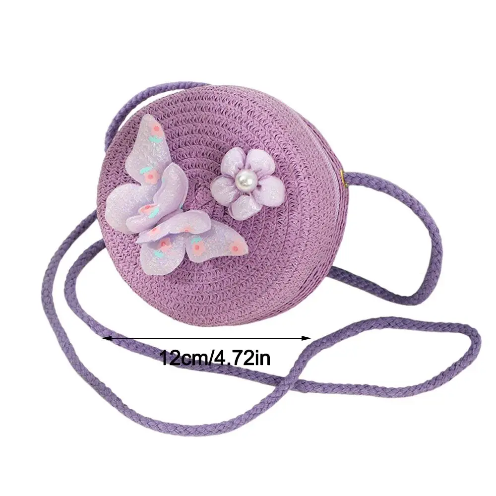 Straw Woven Kids Summer Beach Bag