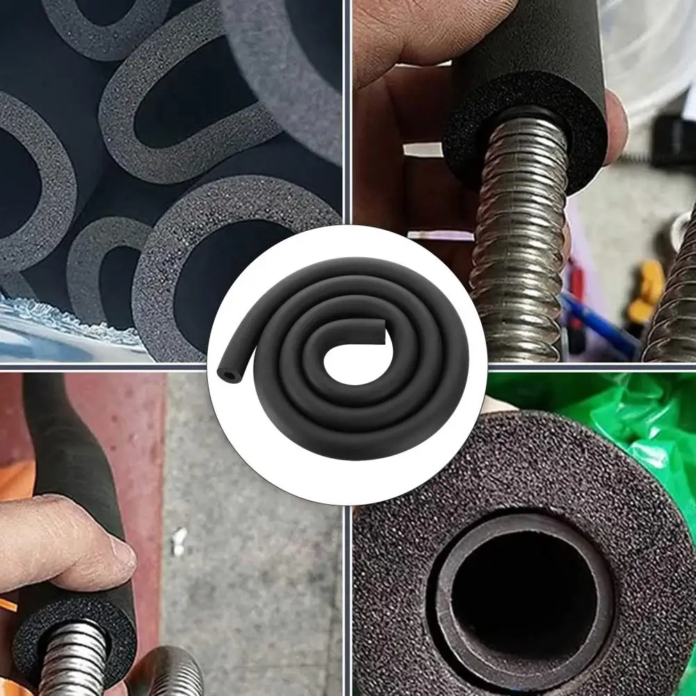 High Temperature Resistant Foam Pipe Thermal Insulation Foam Pipe Outdoor Water Pipe Insulation Foam Tube for Freeze Protection