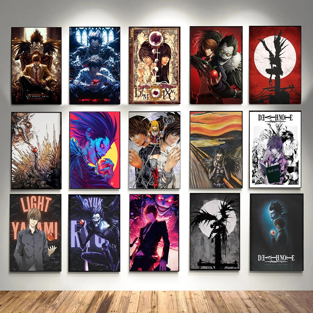 Japanese Anime Suspense Poster - HD High Quality Cool Wall Art Canvas Painting