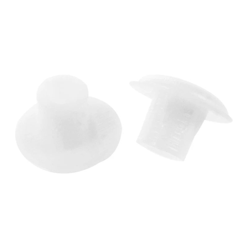 Furniture Decor Cover 1000 Pcs Home Furniture Decor 5 mm White Plastic Hole Drilling Cover