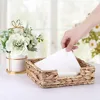 Water Hyacinth Napkin Holder, Wicker Baskets and Serving Tray for Kitchen, Rattan Napkin Holders for Tables 2