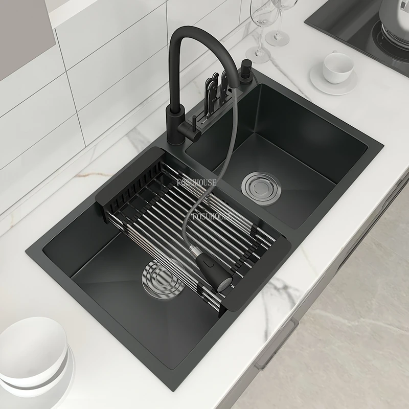 購入 現代のステンレス鋼のキッチンシンクは黒キッチン器具ナノシンクキッチンダブル皿洗濯シンクマニュアルダブルシンク トレック販売店 Www P2cenergies Fr 購入 現代のステンレス鋼のキッチンシンクは黒キッチン器具ナノシンクキッチンダブル皿洗濯シンクマニュアルダブルシンク トレック販売店 Www P2cenergies Fr