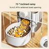 1.2L Automatic Pet Feeder Cage Hanging Bowl，Suitable for Small Puppy Cat Rabbit Food Container Dispenser Bowl 4