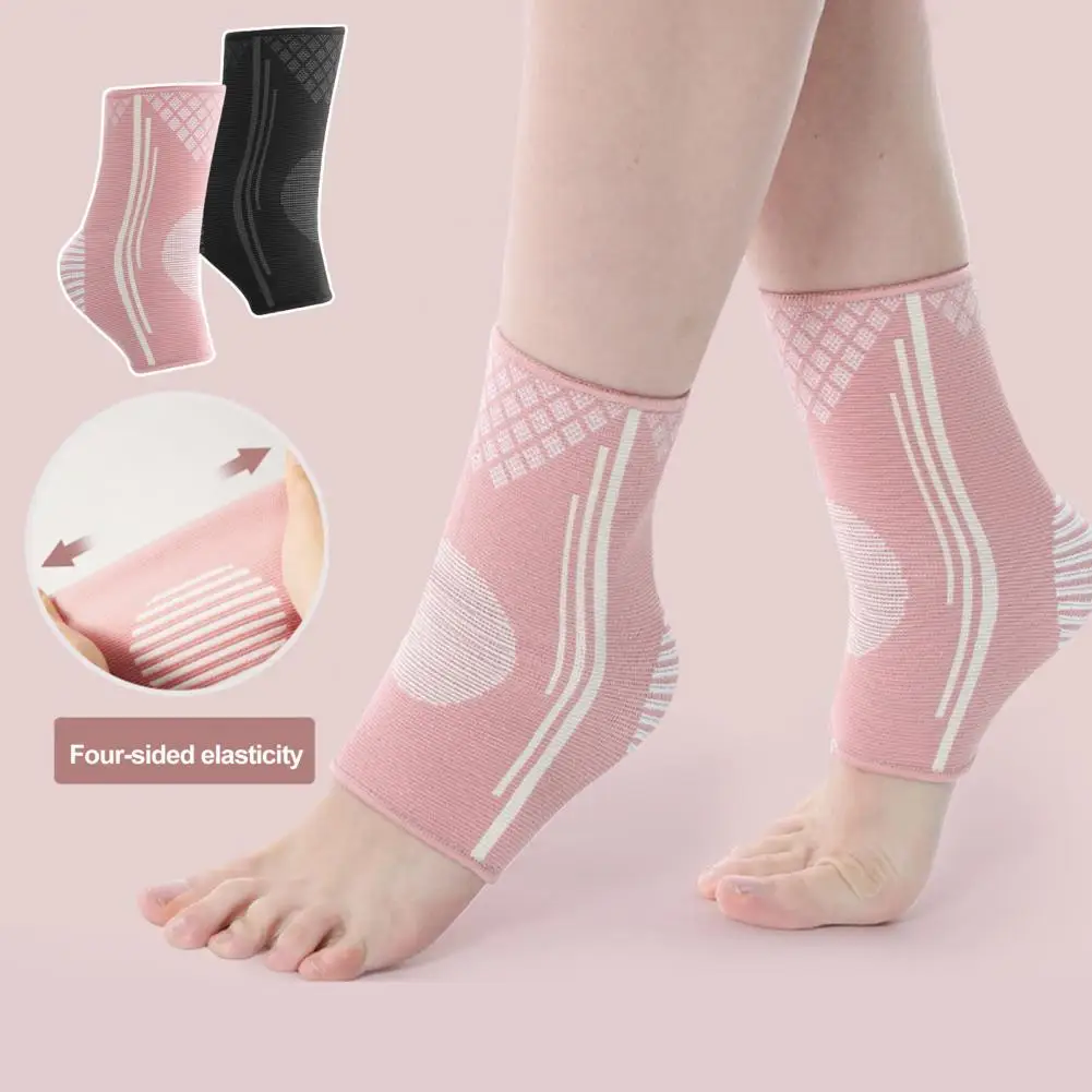 Ankle Support Ankle Support Brace 1 Pair Ankle Brace Soft High Elasticity Injury Prevention Highly Supportive Compression Ankle Sleeve Support Stabilizer