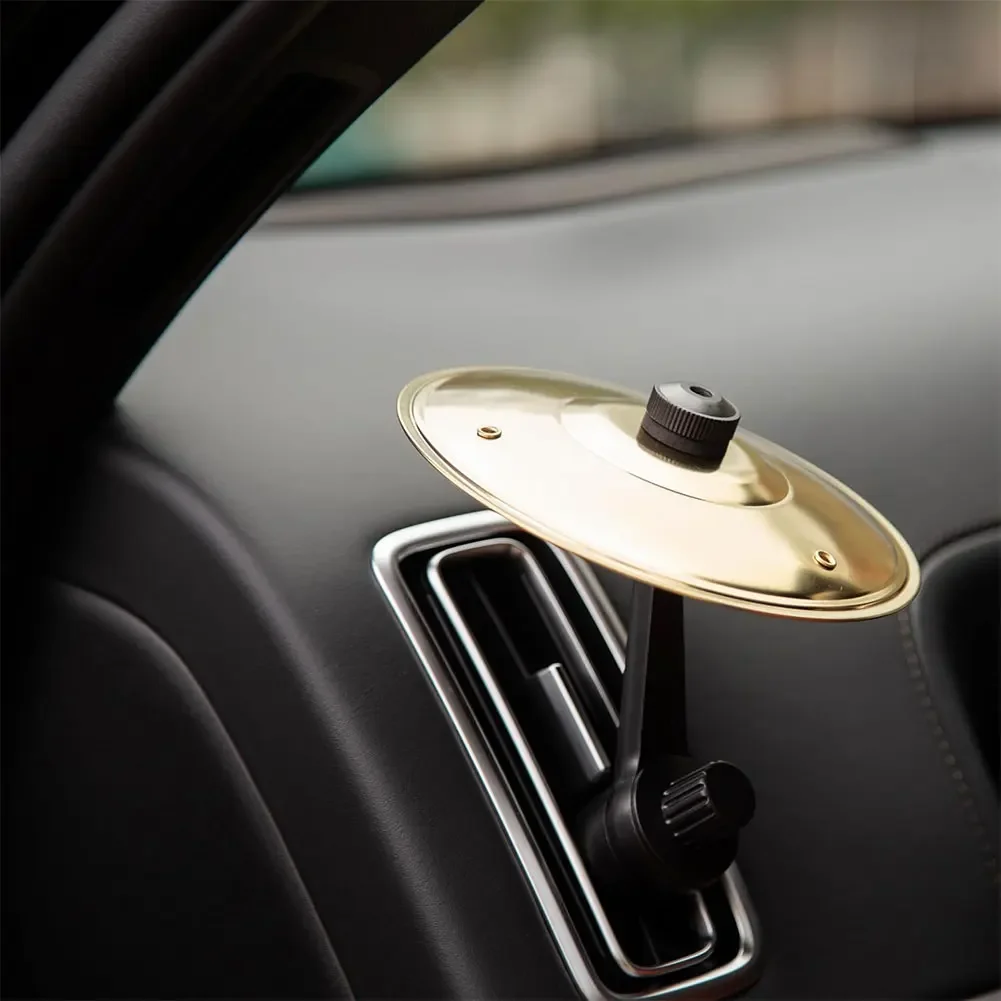 1-3PCS Car Crash Cymbal Air Vent Mini Drum Car Hand-shooting Cymbals Car Cymbal Air Vent Musical Instrument For Car Interior