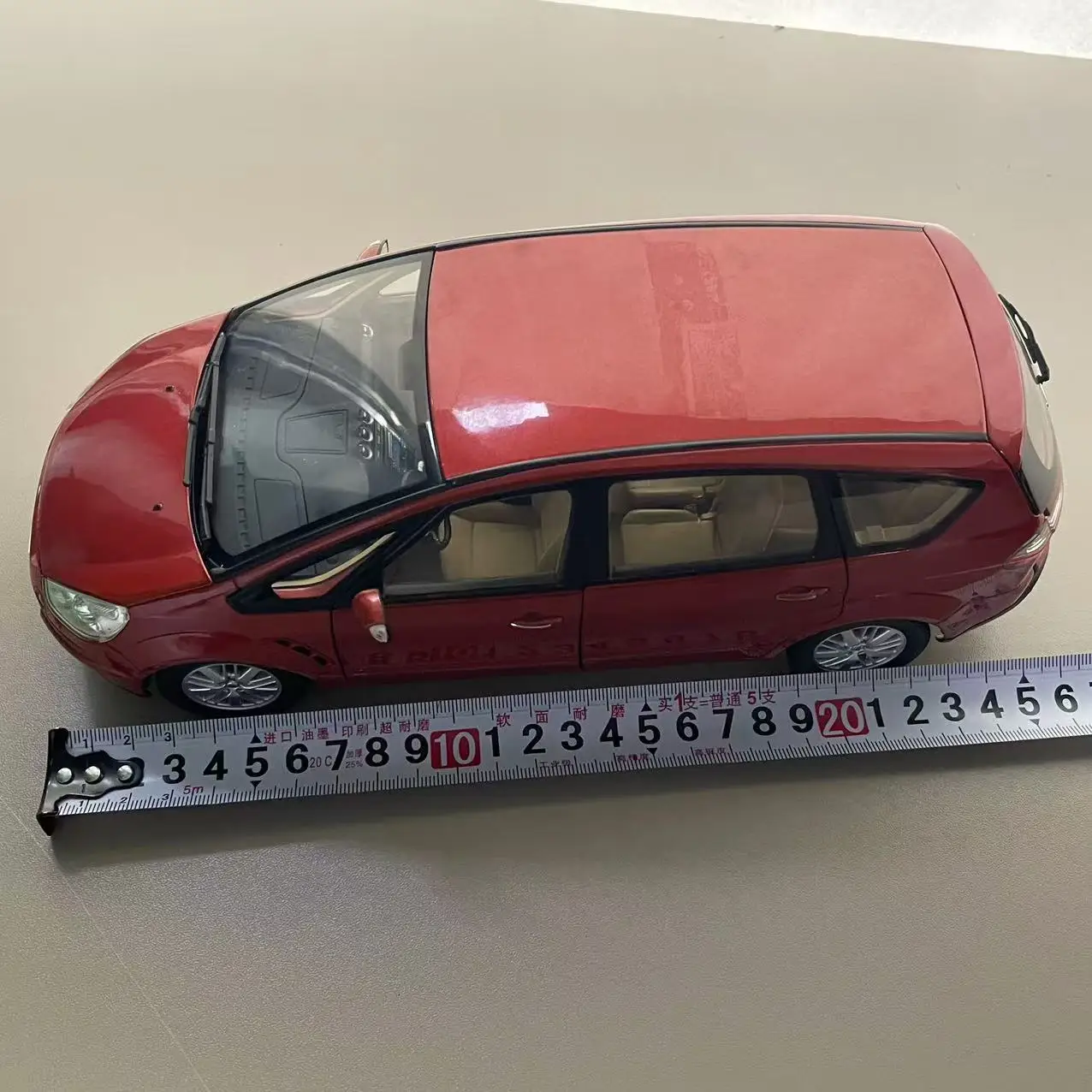 模型製作用品 o.sMAX 1:18 Scale Ford S-MAX Alloy Commercial Vehicle Model Simulated