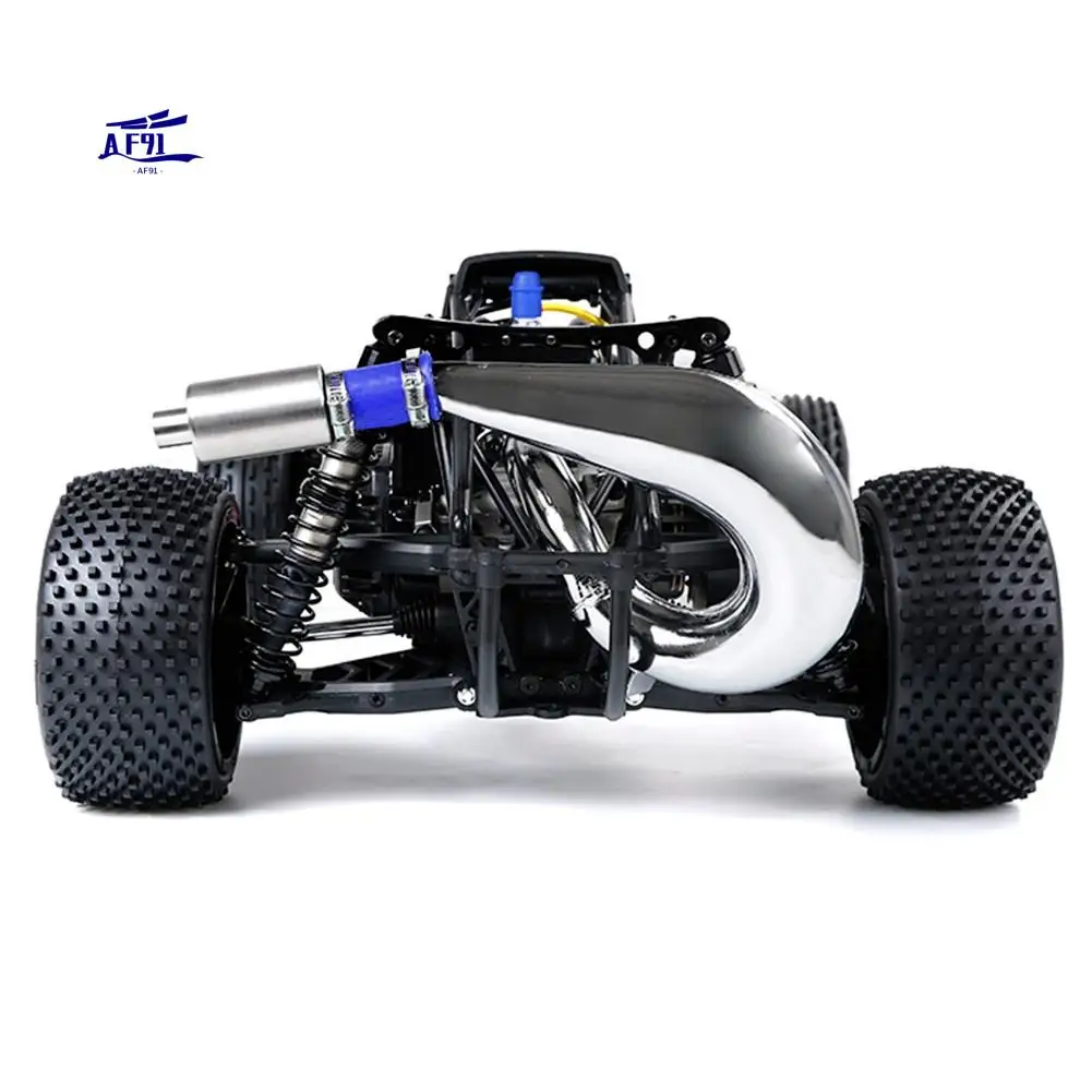 Fuhoghto Tuned Exhaust Pipe Muffler For 1/5 Scale Rovan Baja 5B 5T 5SC 5SS RC Models