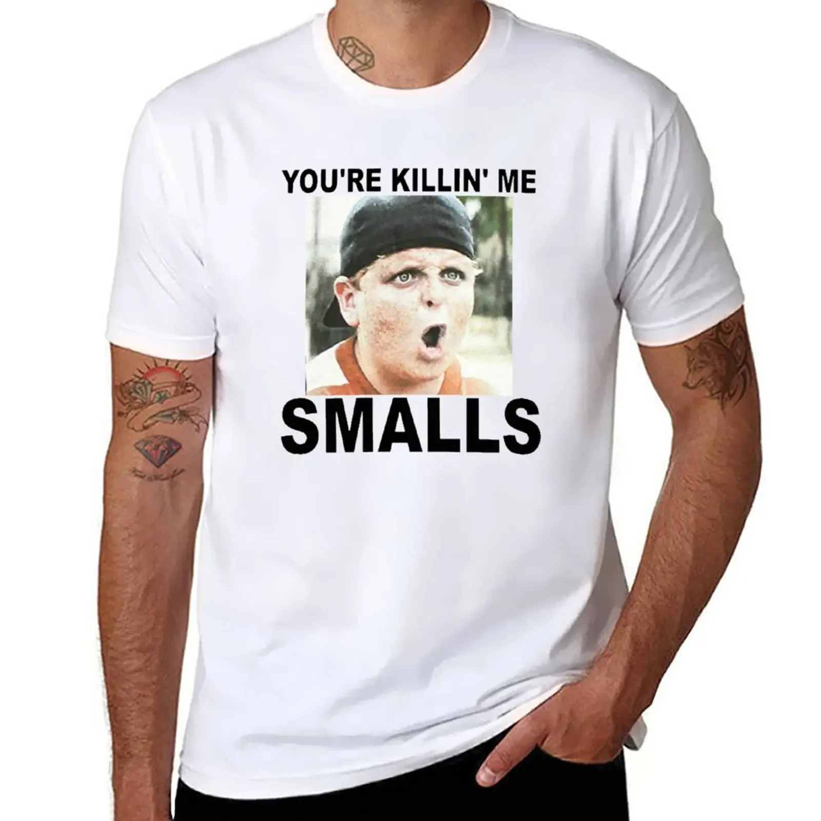 

YOU'RE KILLIN ME SMALLS!! T-Shirt customs funnys blacks t shirt for men