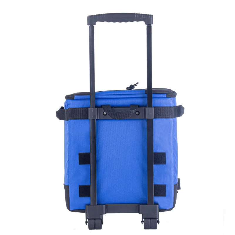 Trolley Ice Bag Tugboat Takeaway Waterproof Incubator Refrigerated Stall Large Capacity Camping Outdoor Picnic Bag