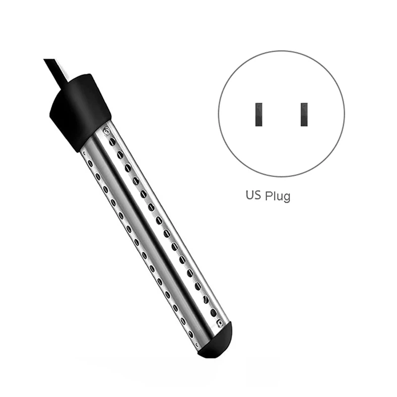 Immersion Water Heater,Electric Submersible Water Heater Heat 5 Gallon Water In Minutes US Plug