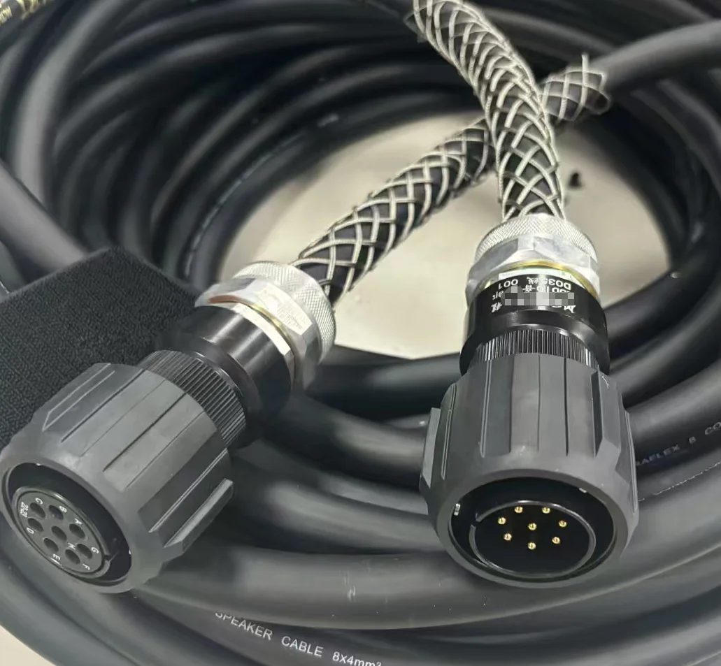 IP67 8-poliger Audio-Lautsprecher-Stecker, 8-poliger Lötkontakt, männlich, weiblich, Steckermontage, Buchsenadapter für Lautsprecher-Line-Arrays – Detail 2