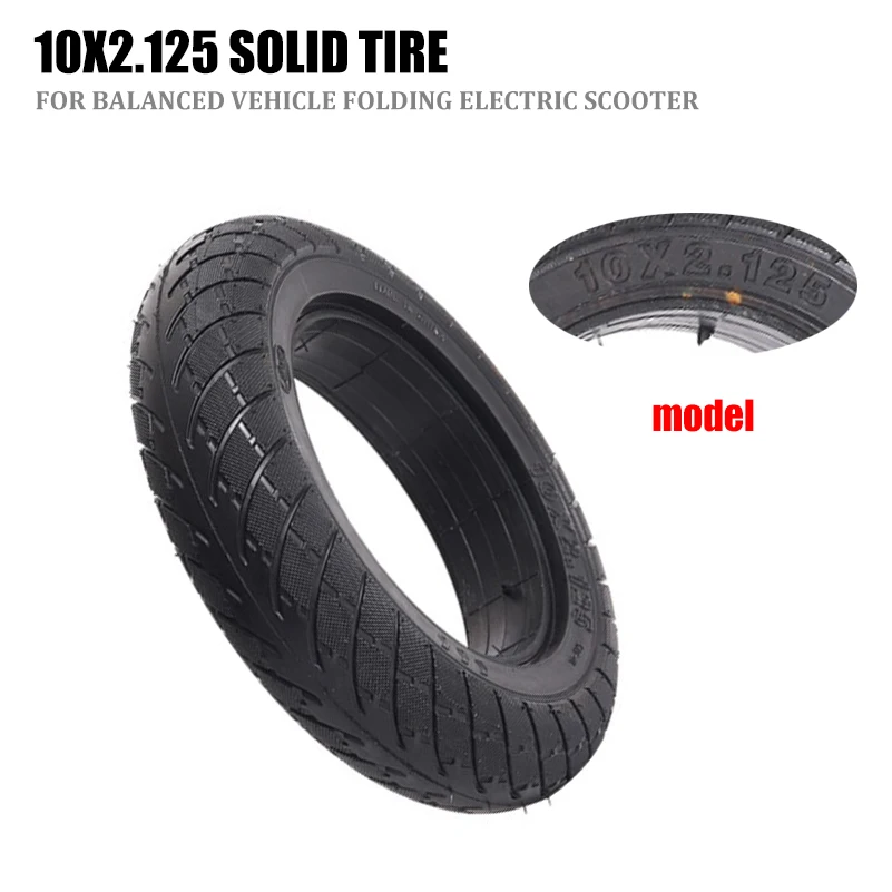 10x2.125 Solid Tire For Balanced vehicle folding electric scooter tires 10 Inch  Tyre