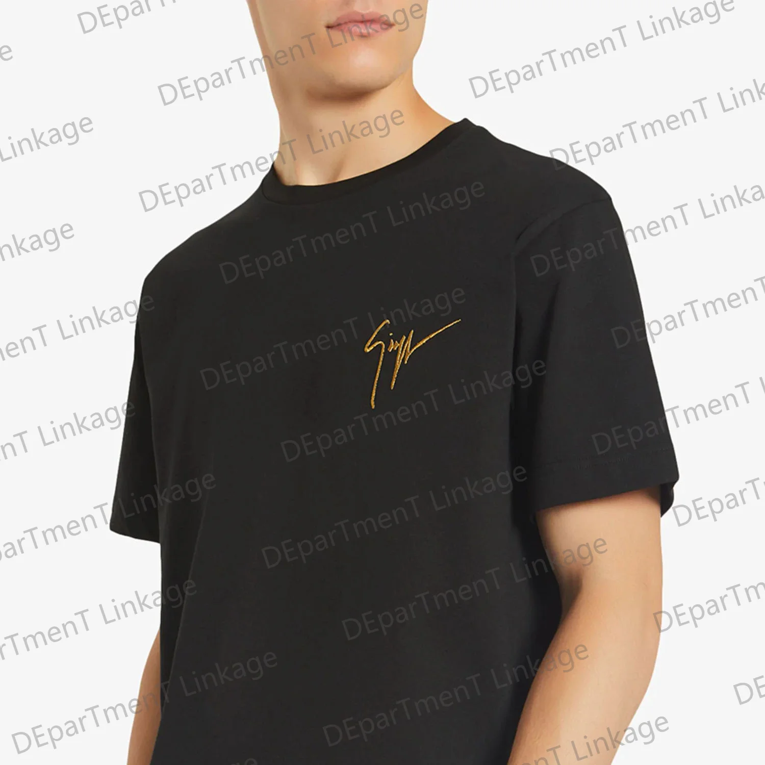Y2K New Summer Classic Vintage Ezrha-Cotton T-shirt Luxury Brand GiuseppeZanottiII Tee For Adult/Kids