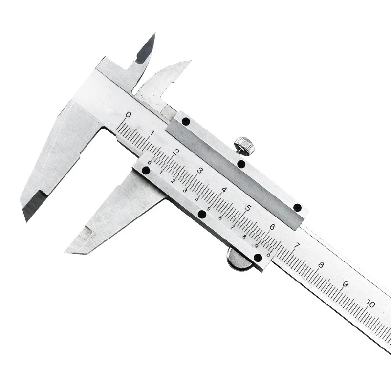 

High Accuracy Carbon Steel Metal Vernier Caliper Micrometer Gauge Measuring Tool 0-150mm