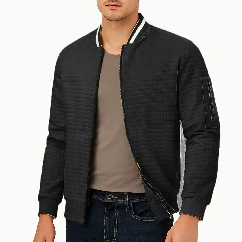 Animal Game Men Casual Jacket Coat Zip Up Sweatshirt Autumn Outdoor Sportwear Long Sleeve Sport Jackets Plaid Cycling Streetwear