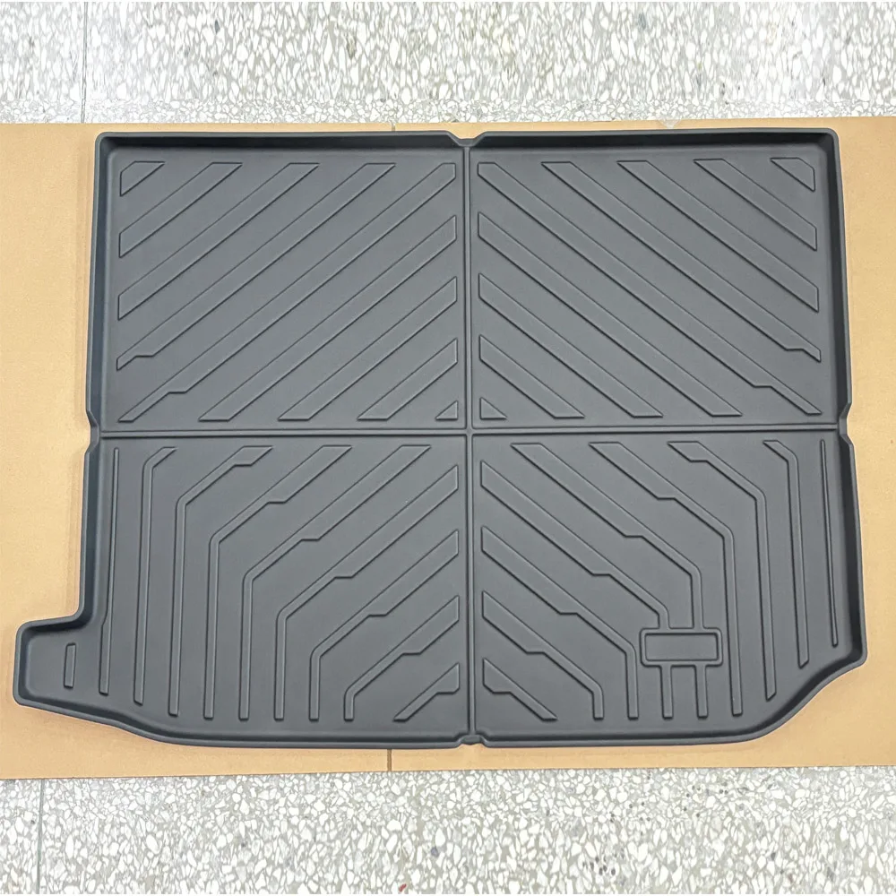 For Chery Jetour T2 Floor Mats,All Weather Waterproof Anti-Slip Front Rear Cargo Liner Mat Foot Pads Accessories