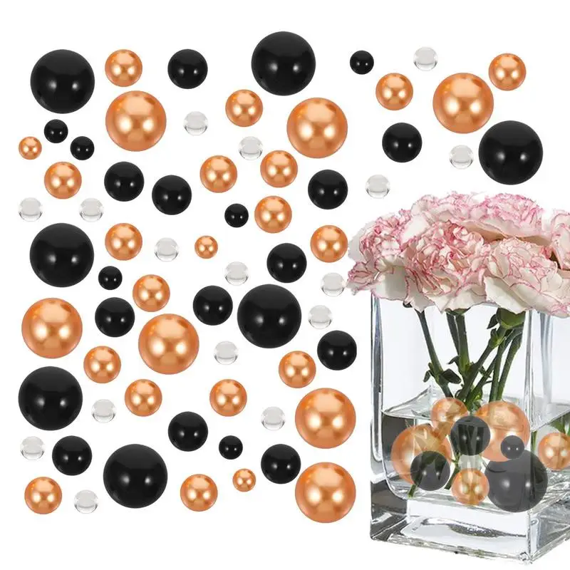 

Halloween Vase Filler Decor Vase Filler For DIY Crafts 6090pcs Faux Pearl For Vase Filler Pearls Water Gels Bead Vase Filler