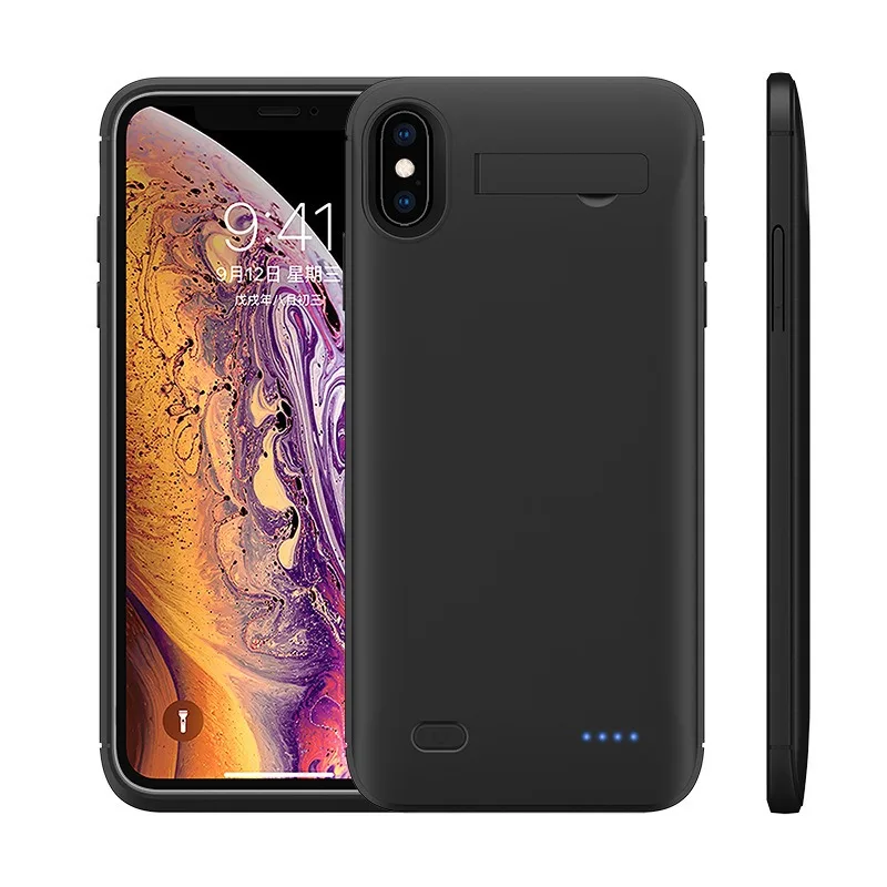 

Внешний аккумулятор с кронштейном, 4200 мАч, подходит для Apple 6 6S 7 8 Plus XR X XS X Max