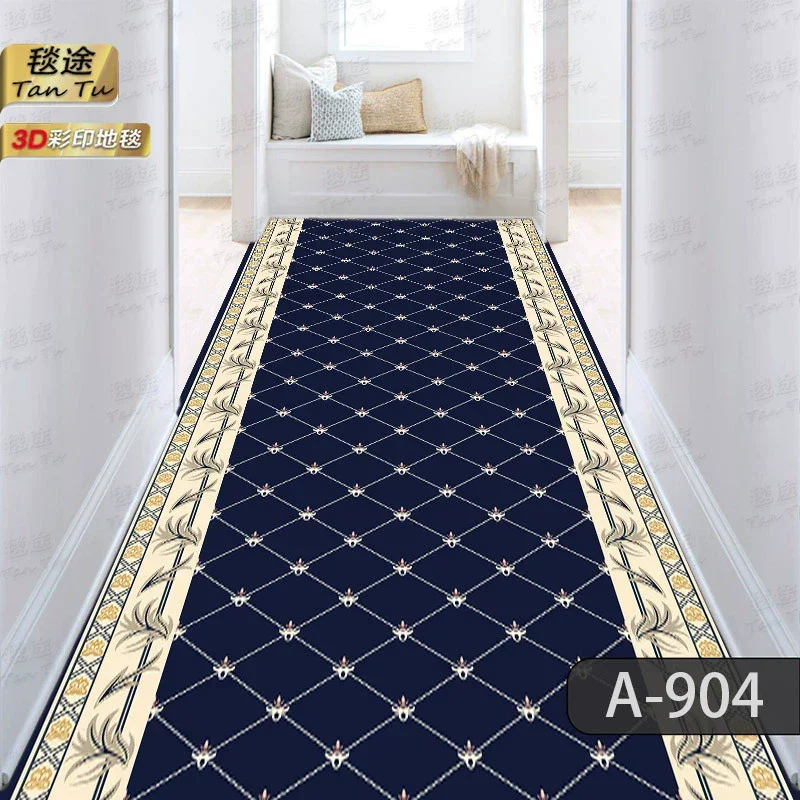 Luxury Corridor Runner Carpet Long Strip Rug for Hallway Living Room Home Aisle Floor Mat Entryway Decor 3