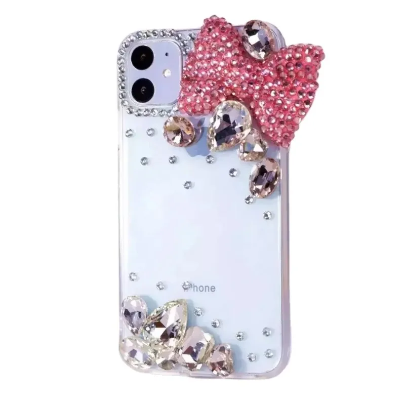 

Luxury Diamonds Handmade Case for iPhone 15, 14, 13, 12, 11 Pro Max, XR, 7, 8 PLUS, Multi Design