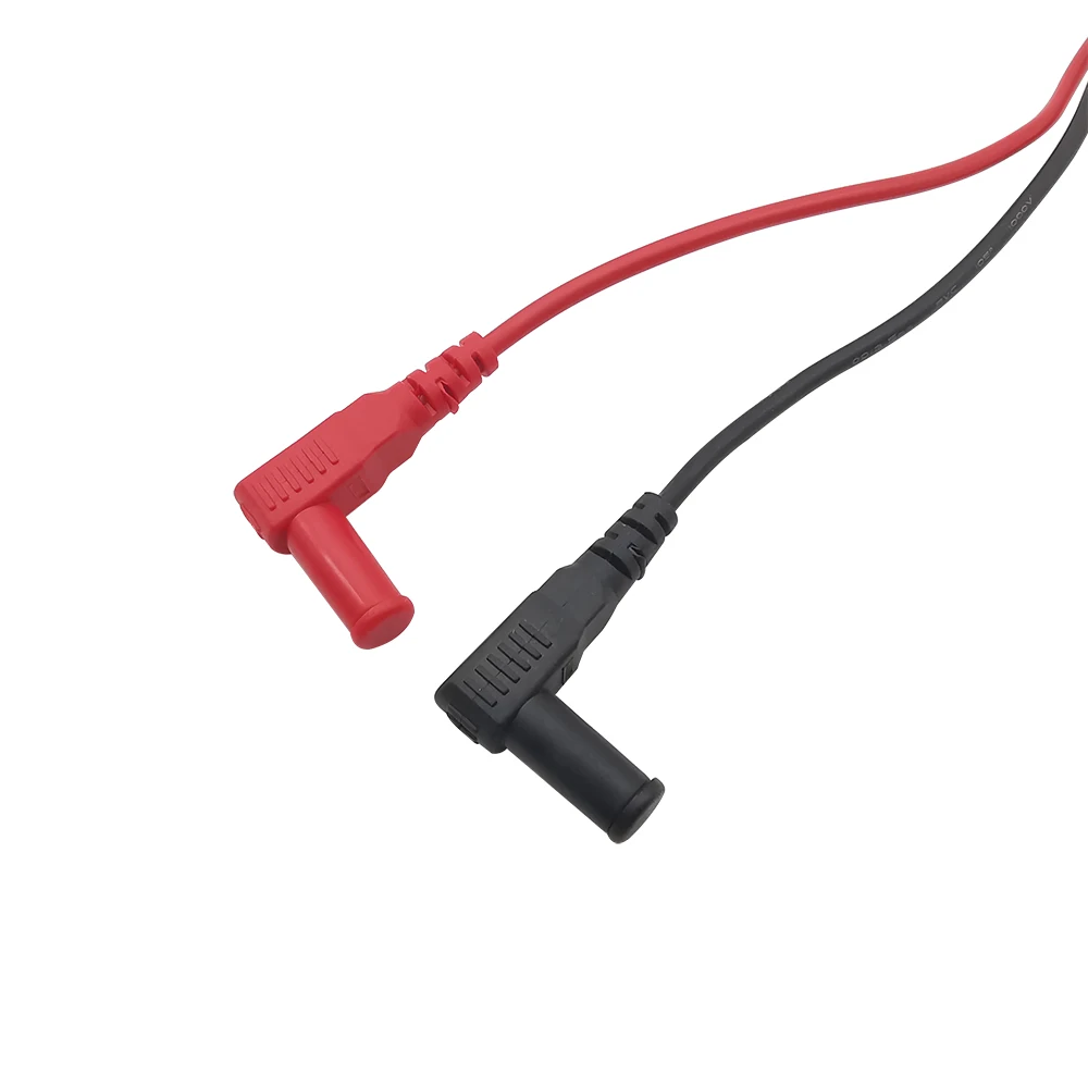 SMD 칩 부품 멀티미터 테스트 후크 클립 핀셋 리드 LCR 테스트 도구 테스터 미터 펜 프로브, 4mm 바나나 플러그, 1 개