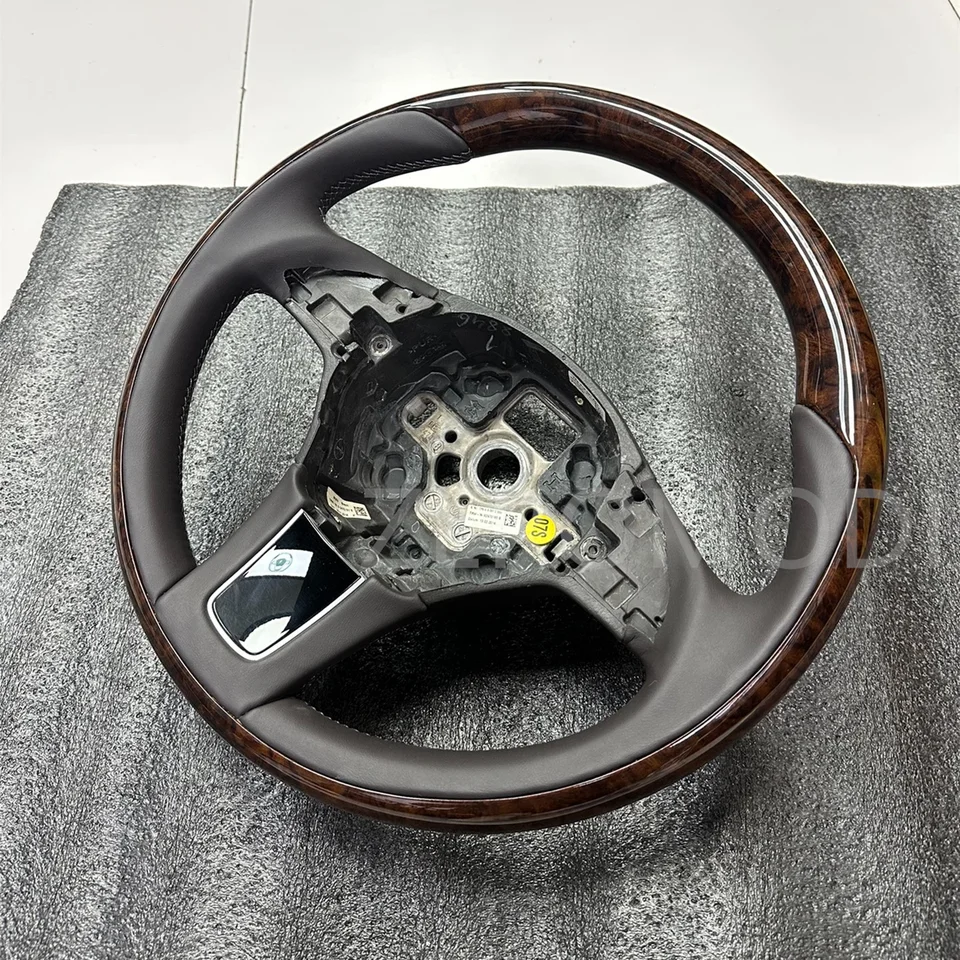 Volant Cuir/Alcantara Pour Volkswagen Touareg 7L - Neuf, Référence 30-820 (Autofun-Extreme)