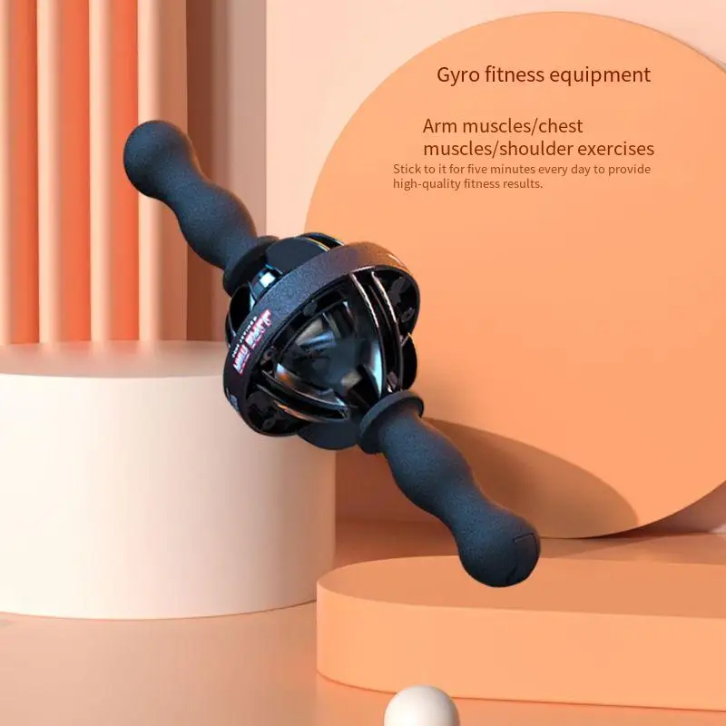 Fitness Led Finesse Balls 200Kg Wrist Ball Gyro Gyroball Arm Hand Muscle Force Trainer Device Exercise Strengthener Arm Ball