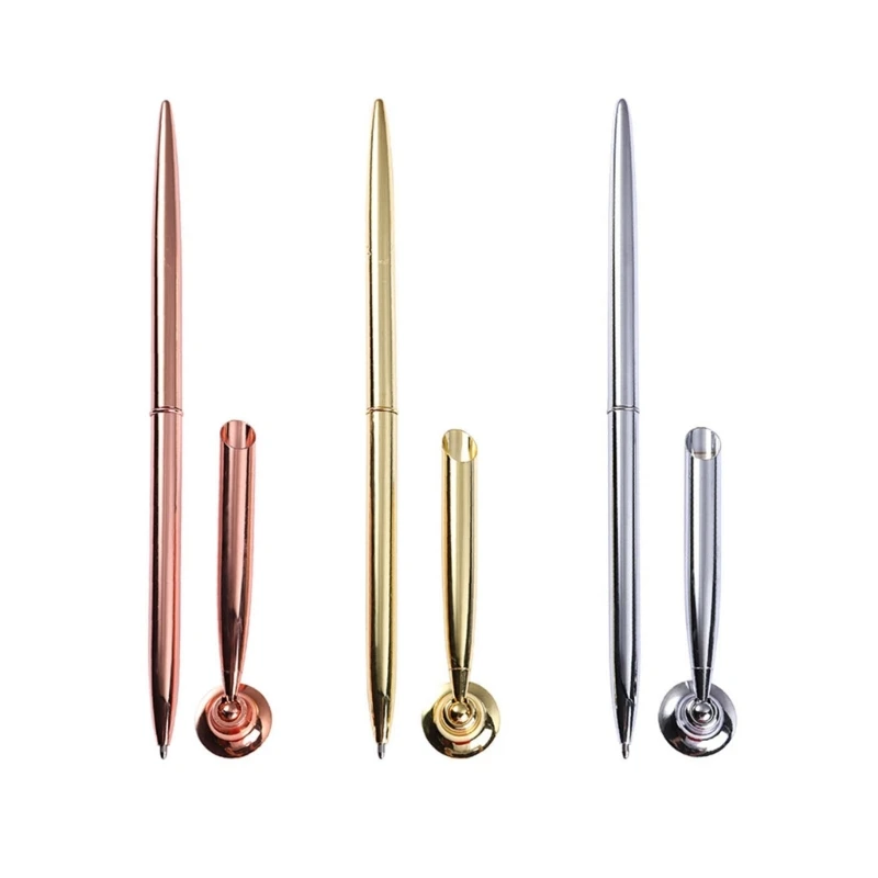 Ballpoint Pen Attached Base Stand Desk Wedding Guest Sign Pens multifunction ballpoint pen multifunctional pen ball point pen