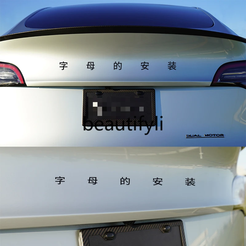 ModelY New Edition Model 3 Dry Carbon Fiber Set Rear Mirror