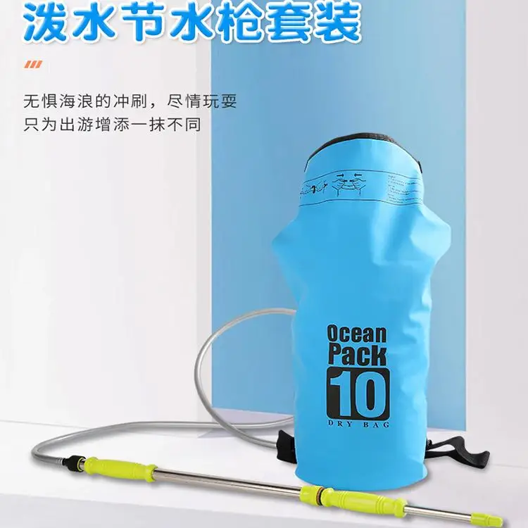 Water Guns Water Toy Launcher 70cm Backpack Water Gun Battle Equipment High Pressure and Powerful Range Long-range Water Battle Props Summer Carnival Toys