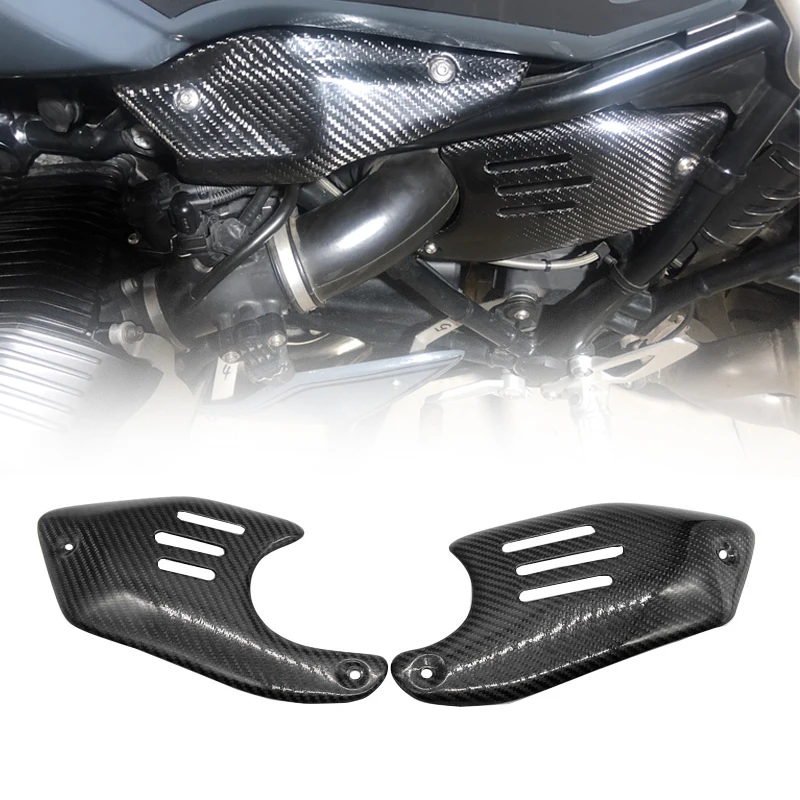 Fit For BMW R NINE T 2015-Carbon Fiber Side Cover Air Intake Engine Fairing Motorcycle refitting RNINET Scrambler Urban G/S motorcycle accessories motorcycle fairing