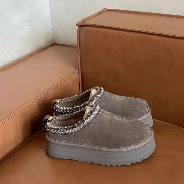 2026 Designer Winter Shoes Fur Tasman Snow Ankle Boots Women Men Tazz Classic Ultra Mini Luxury Brand Lady High Heels Platform 1