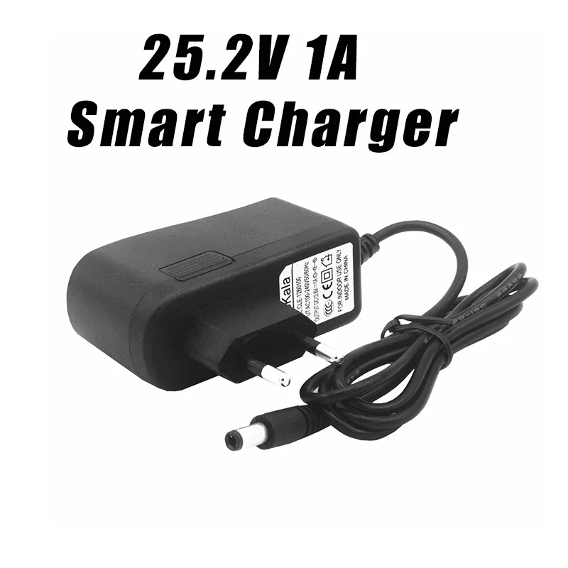 Battery Charger Adapter LiitoKala 6S 25.2V 1A 24V AC 100-240V