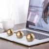 Metal Desktop Decompression Rotating Spherical Gyroscope 38mm Office Desk Stress Relief Toys Optical Illusion Flowing Finger Toy 3