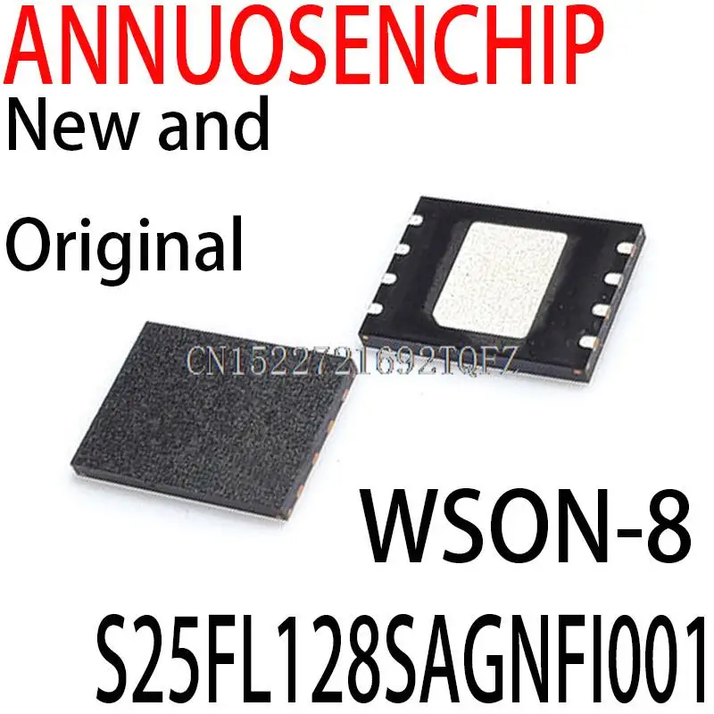 

5 шт., новые и оригинальные Φ 128MBIT 133MHZ 8wson S25FL128SAGNFI001