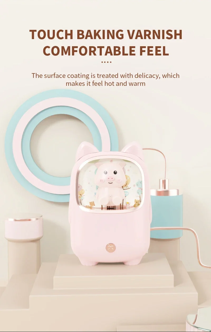 Hand Warmer Charging Treasure Digital Display Temperature Control Heating Usb Charging Mobile Power Warm Hand Warmer Treasure