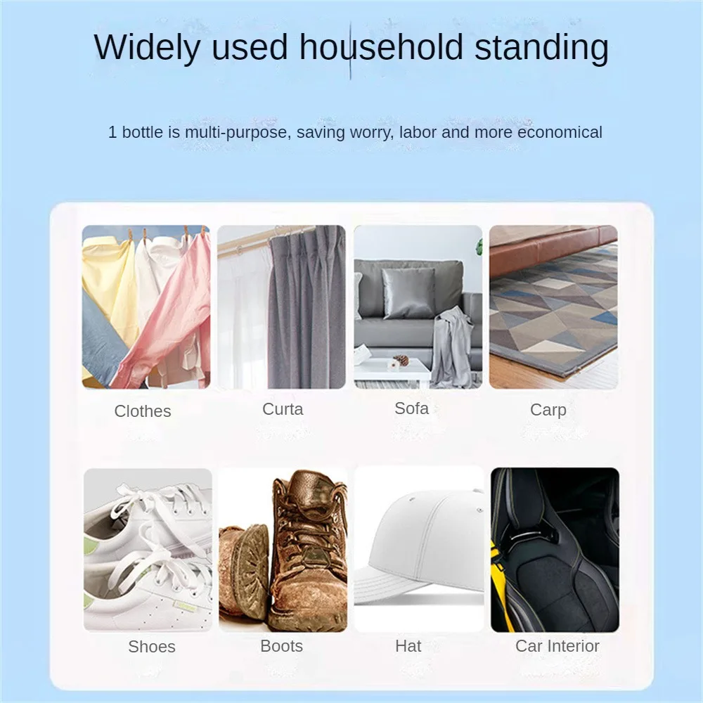 EELHOE Activated Enzyme Laundry Stain Remover Gentle Cleaning Clothes Blankets Grease Stains Coffee Stains Cleanser