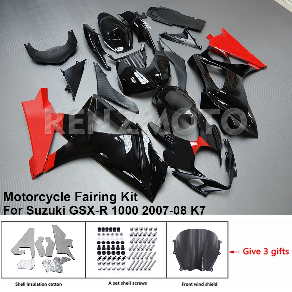 

For SUZUKI GSXR 1000 2007-2008 K7 K8 Fairing R/Z S10708 Motorcycle Set Body Kit Decoration Plastic Guard Plate Accessories Shell