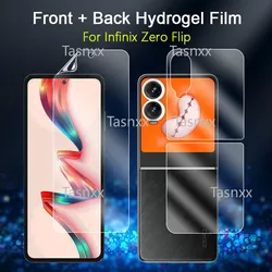 2 - in - 1 Ultra Clear Slim Soft Repairable Hydrogel Screen Protector for 1 Pack (Zero Flip)