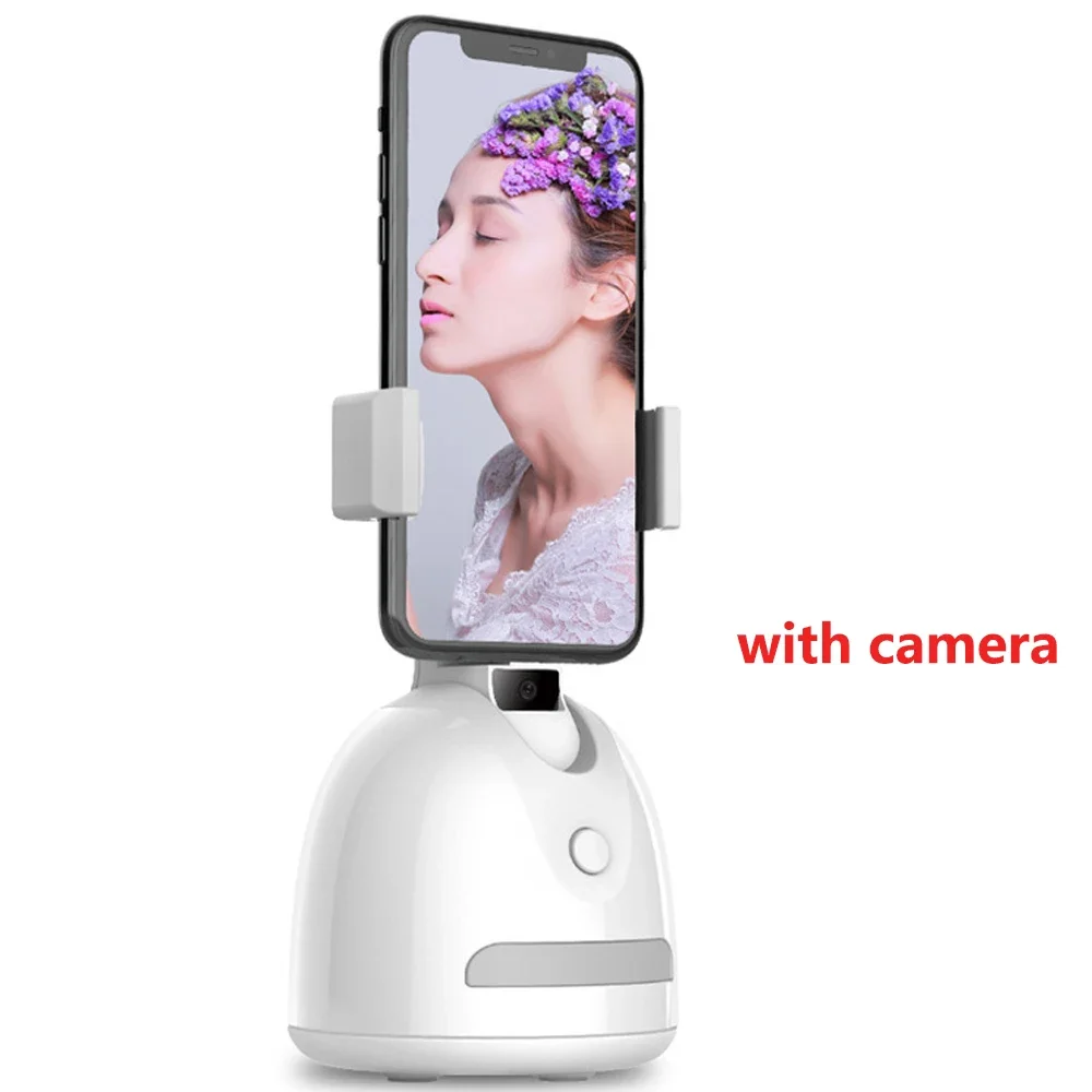 Auto Face Tracking Camera Gimbal Stabilizer Smart Shooting Holder 360 Rotation Selfie Stick Tripod for Live Vlog Video Recording