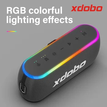 XDOBO X8 III 60W RGB Light Bluetooth Speaker Wireless Column TWS Stereo Subwoofer Sound Box Support Power Bank Function 1