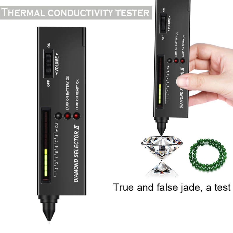 Diamond Gem Tester Selector with Case Platform Jeweler Tool