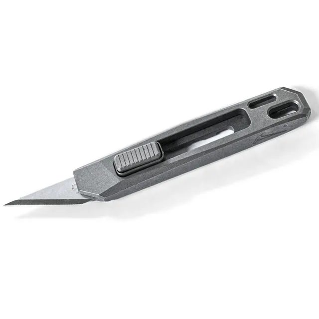 Titanium Utility Mini Knife, Small Box Cutter with Retractable and  Replaceable Blade for Multiple Cutting Tasks and EDC - AliExpress