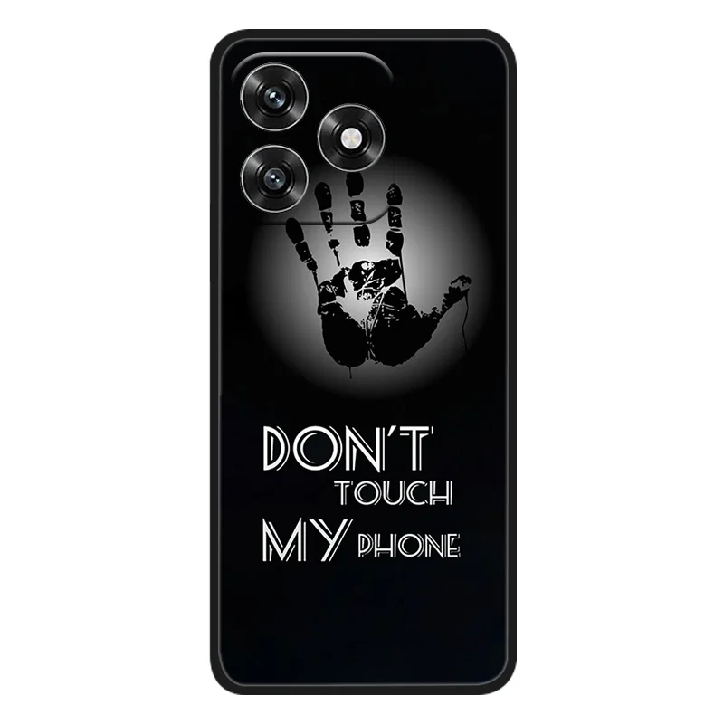Premium Silicone Soft TPU Back Cover with Camera Protection Bumper