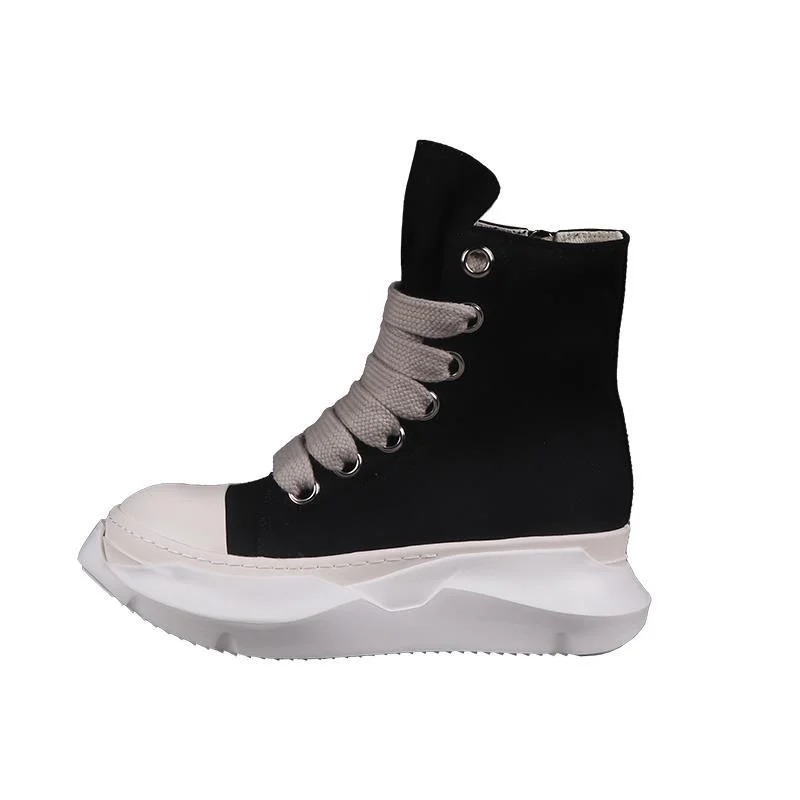 Rick Vintage Canvas Shoes Women Fashion Trainers Women High Top Sneaker Men Autumn Footwear Breathable Sneakers Platform Shoes casual sneakers