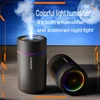 1pc Car Humidifier Colorful LED Aromatherapy Humidifier Silent Ultrasonic Air Aromatherapy Machine Suitable for Bedroom Office 1